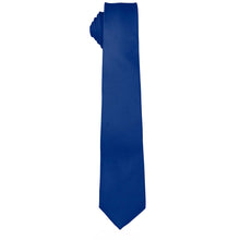 Load image into Gallery viewer, Vittorio Farina Solid Satin Skinny Necktie
