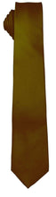Load image into Gallery viewer, Vittorio Farina Solid Satin Skinny Necktie

