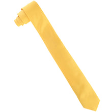 Load image into Gallery viewer, Vittorio Farina Solid Satin Skinny Necktie
