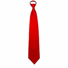 Load image into Gallery viewer, Vittorio Farina Solid Satin Zipper Necktie
