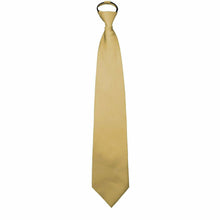 Load image into Gallery viewer, Vittorio Farina Solid Satin Zipper Necktie
