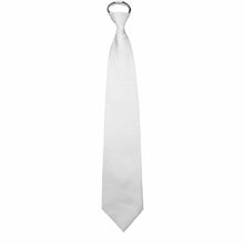 Load image into Gallery viewer, Vittorio Farina Solid Satin Zipper Necktie
