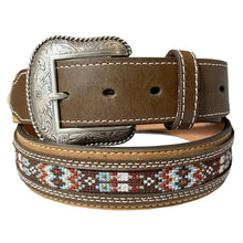 Load image into Gallery viewer, Nocona Southwest Pattern - Mens Leather Belt
