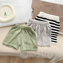 Load image into Gallery viewer, Baby Solid Color Knitted Shorts for Summer (1-3 Years) - # BAAA1B11010003
