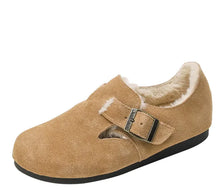 Load image into Gallery viewer, Chic Plush Leather Winter Shoes - # GIAA73610001
