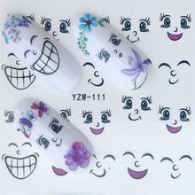 Load image into Gallery viewer, Nail Art Water Transfer Stickers Anime Mouse Animal Kid slider adhesive Watermark Decals Women Beauty Wedding Nails  Decal Self-Adhesive 3D Wave Design Decoration for Women Girls Art Stickers Decal Decoration Metallic Curve Strip Line Nail
