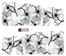 Load image into Gallery viewer, Nail Art Water Transfer Stickers Anime Mouse Animal Kid slider adhesive Watermark Decals Women Beauty Wedding Nails  Decal Self-Adhesive 3D Wave Design Decoration for Women Girls Art Stickers Decal Decoration Metallic Curve Strip Line Nail
