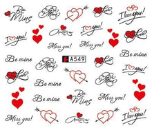 Load image into Gallery viewer, Nail Art Water Transfer Stickers Anime Mouse Animal Kid slider adhesive Watermark Decals Women Beauty Wedding Nails  Decal Self-Adhesive 3D Wave Design Decoration for Women Girls Art Stickers Decal Decoration Metallic Curve Strip Line Nail
