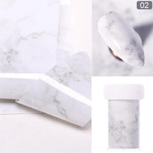 Load image into Gallery viewer, Nail Foils Marble Flower Series Iridescent Nail Art Transfer Sticker Paper Slider Nail Water Decal Design Manicures Decorations  Art Manicures Decoration New Gold Nail Transfer Foils for Nail Arts Nails Supply Holographic Effect Nail Art Foil Stickers Hol

