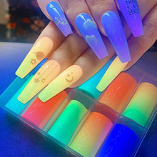 Load image into Gallery viewer, Nail Foils Marble Flower Series Iridescent Nail Art Transfer Sticker Paper Slider Nail Water Decal Design Manicures Decorations  Art Manicures Decoration New Gold Nail Transfer Foils for Nail Arts Nails Supply Holographic Effect Nail Art Foil Stickers Hol
