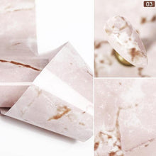 Load image into Gallery viewer, Nail Foils Marble Flower Series Iridescent Nail Art Transfer Sticker Paper Slider Nail Water Decal Design Manicures Decorations  Art Manicures Decoration New Gold Nail Transfer Foils for Nail Arts Nails Supply Holographic Effect Nail Art Foil Stickers Hol
