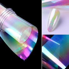 Load image into Gallery viewer, Nail Foils Marble Flower Series Iridescent Nail Art Transfer Sticker Paper Slider Nail Water Decal Design Manicures Decorations  Art Manicures Decoration New Gold Nail Transfer Foils for Nail Arts Nails Supply Holographic Effect Nail Art Foil Stickers Hol
