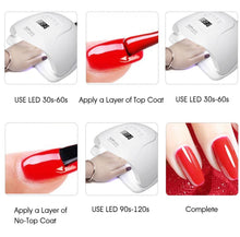 Load image into Gallery viewer, Nail Gel Polish UV Gel Varnish Manicure Design Elegant Glossy Colorful Fashion Style For Womens Fashion Nail Gel
