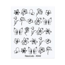 Load image into Gallery viewer, Nails Sticker Nail Art Decorations Flowers Leaves Decals Water Transfer Sliders Woman Face Fruit Foil Manicures Wraps  Water Transfer Nail Decals Sticker For Pretty Girl Self-Adhesive Nail Decals Designer Nail Stickers for Acrylic Decal
