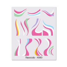Load image into Gallery viewer, Nails Sticker Nail Art Decorations Flowers Leaves Decals Water Transfer Sliders Woman Face Fruit Foil Manicures Wraps  Water Transfer Nail Decals Sticker For Pretty Girl Self-Adhesive Nail Decals Designer Nail Stickers for Acrylic Decal
