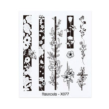 Load image into Gallery viewer, Nails Sticker Nail Art Decorations Flowers Leaves Decals Water Transfer Sliders Woman Face Fruit Foil Manicures Wraps  Water Transfer Nail Decals Sticker For Pretty Girl Self-Adhesive Nail Decals Designer Nail Stickers for Acrylic Decal
