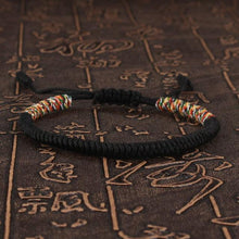 Load image into Gallery viewer, National Style Lucky Red String Bracelet Handmade Braided Knot Charm Bracelets For Women Men Red Bracelet Protection Red Cord Bracelet Adjustable Braided Knot Bracelet
