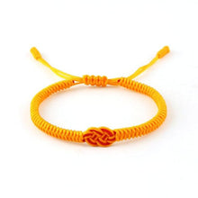 Load image into Gallery viewer, National Style Lucky Red String Bracelet Handmade Braided Knot Charm Bracelets For Women Men Red Bracelet Protection Red Cord Bracelet Adjustable Braided Knot Bracelet
