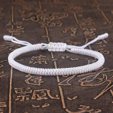 Load image into Gallery viewer, National Style Lucky Red String Bracelet Handmade Braided Knot Charm Bracelets For Women Men Red Bracelet Protection Red Cord Bracelet Adjustable Braided Knot Bracelet
