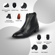 Load image into Gallery viewer, Natty Leather Ankle Length women Boots

