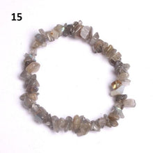 Load image into Gallery viewer, Natural Lucky Stone Beads Bracelet Multiple Colors Bracelets Beautiful Crystal Bracelets Natural Gemstone Crystal Stretch Bracelets Distance Energy Bracelet For Women Girls
