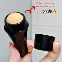 Load image into Gallery viewer, Natural Reusable Oil Resistant Facial Tool Roller Oil Control Rolling Stone Women Makeup Face Skin Care Tool Facial Cleaning Oil Absorption Roller On Ball Suitable for Traveling At Home Or Going Conduct For Facial Massage

