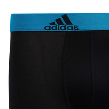 Load image into Gallery viewer, adidas Kids-Boy's Performance Boxer Briefs Underwear (4-Pack) Large Black/Solar Blue/Semi Solar Slime Green - # BOAA121410001
