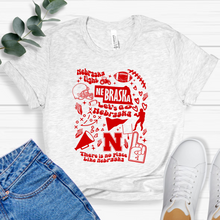 Load image into Gallery viewer, Nebraska Doodle Art Tee or Sweatshirt
