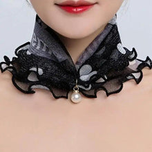 Load image into Gallery viewer, Neck Collars Fashion Scarves for Women And Girls Print Satin Silk Scarf Female Bandana Head Bib Scarfs For Ladies
