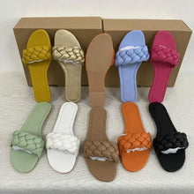 Load image into Gallery viewer, New 2021 Summer Sandals Flat Bottom Fashion Women Slides Sandals slipper -  Outdoor designer shoes for women
