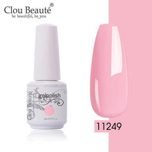 Load image into Gallery viewer, New 2022 Women Gel Nail Polish Pure Pink UV Gel Nail Polish Art Manicure Luxury Colorful Design For Ladies and Womens
