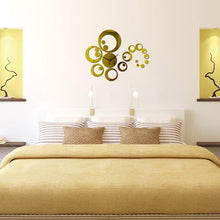 Load image into Gallery viewer, New 3D Acrylic Mirror Home Decoration Wall Clock Acrylic Mute Wall Clock Adjustable Silent Wall Art Clocks Home Decorations for Living Room Bedroom Farmhouse Watch Large Decorative Quartz Living Room Modern Wall sticker
