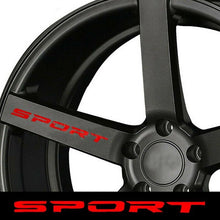 Load image into Gallery viewer, New 4 Pcs Car Sticker Sports Font Car Body Sticker Auto Door Rims Wheel Hub Racing Decal Exterior Accessories Auto Products Sport Reflect Light Car Decal Sticker Wheels Rims Racing Car Sticker Emblem Logo Car Door Rims Wheel Hub Decal Auto Accessories
