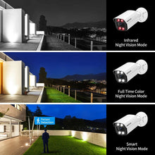 Load image into Gallery viewer, New 4K 8MP IP Camera Audio Outdoor POE H.265 Onvif Metal Bullet Home Color Night Vision Surveillance Camera
