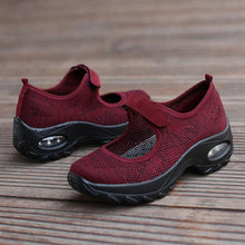 Load image into Gallery viewer, New Air Cushion Flat Shoes Women Mesh Sneakers Breathable Women Shoes Increase Casual Shoes Air Cushion Woman Mesh Sneakers Breathable Flats Womens Shoes
