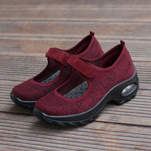 Load image into Gallery viewer, New Air Cushion Flat Shoes Women Mesh Sneakers Breathable Women Shoes Increase Casual Shoes Air Cushion Woman Mesh Sneakers Breathable Flats Womens Shoes
