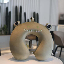 Load image into Gallery viewer, New Animal Memory Cotton U-shaped Pillow Car Neck Pillow Noon Rest Pillow Plane Travel PillowKids Neck  Travel Pillows Cute U-Shaped Animal Pillow for Cars Planes Boys Girls Child Gift Ideas
