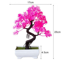 Load image into Gallery viewer, New Artificial Plants Pine Bonsai Potted  Decorative Green Small Trees Fake Flowers Ornament For Home Garden Decoration
