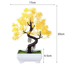 Load image into Gallery viewer, New Artificial Plants Pine Bonsai Potted  Decorative Green Small Trees Fake Flowers Ornament For Home Garden Decoration
