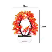 Load image into Gallery viewer, New Artificial Plants Pine Bonsai Potted  Decorative Green Small Trees Fake Flowers Ornament For Home Garden Decoration
