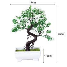 Load image into Gallery viewer, New Artificial Plants Pine Bonsai Potted  Decorative Green Small Trees Fake Flowers Ornament For Home Garden Decoration
