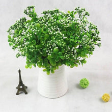 Load image into Gallery viewer, New Artificial Shrubs Boston Fern Grass Fake Green Bushes Indoor Outdoor UV Resistant Indoor Outside For Home Garden Porch Window Décor
