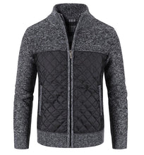 Load image into Gallery viewer, New Autumn Winter Jacket Men Warm Casual Slim Fit Fleece Jacket Elegant Jackets For Men Warm Soft Sweater Solid Jackets Casual Business Men Clothing Lightweight Hooded Jackets

