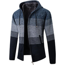 Load image into Gallery viewer, New Autumn Winter Jacket Men Warm Casual Slim Fit Fleece Jacket Elegant Jackets For Men Warm Soft Sweater Solid Jackets Casual Business Men Clothing Lightweight Hooded Jackets
