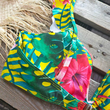Load image into Gallery viewer, New Bikini Set Women Solid Female Cut Bikinis Swimwear Push Up Swimsuit Bath Suit Women's Bikini Padded Cutout Strappy Halter Swimsuits Two Piece Bathing Suits
