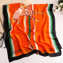 Load image into Gallery viewer, New Brand Designer Luxury  Winter Long Silk Scarf Shawls Wraps Print Cotton Scarf Stylish Head Wraps Scarves Hijabs Neck Scarves Lady Hijab For Female
