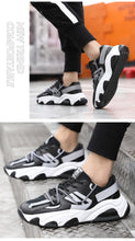 Load image into Gallery viewer, New Casual Men's Sports Shoes Fashion Wear-Resistant Mesh Breathable Basketball Sport Shoes Lace-up Comfortable Shock Cushioning Running Gym Sports Walkking Non Slip Sneakers
