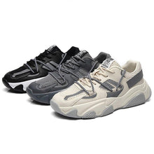 Load image into Gallery viewer, New Casual Men's Sports Shoes Fashion Wear-Resistant Mesh Breathable Basketball Sport Shoes Lace-up Comfortable Shock Cushioning Running Gym Sports Walkking Non Slip Sneakers
