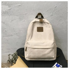 Load image into Gallery viewer, New Casual School Bag For Women And Girls Stylish Backpack Striped Book Packbags for Teenage
