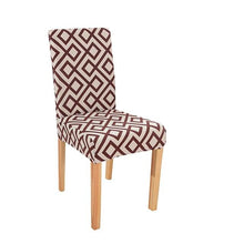 Load image into Gallery viewer, New Chair Covers Spandex Stretch Chair Covers Dining Slipcover Decorative Chair Cover floral For Kitchen Wedding Banquet Hotel Stretch Armless Chair Slipcover for Dining Room Seat Cushion, Spandex Kitchen Parson Chair Protector Cover, Removable &amp; Washable
